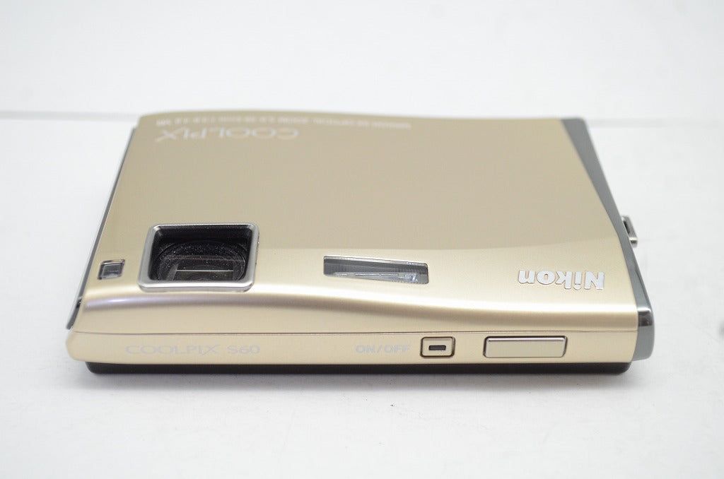 Nikon ニコン COOLPIX S60 コンパクトデジタルカメラ リッチゴールド