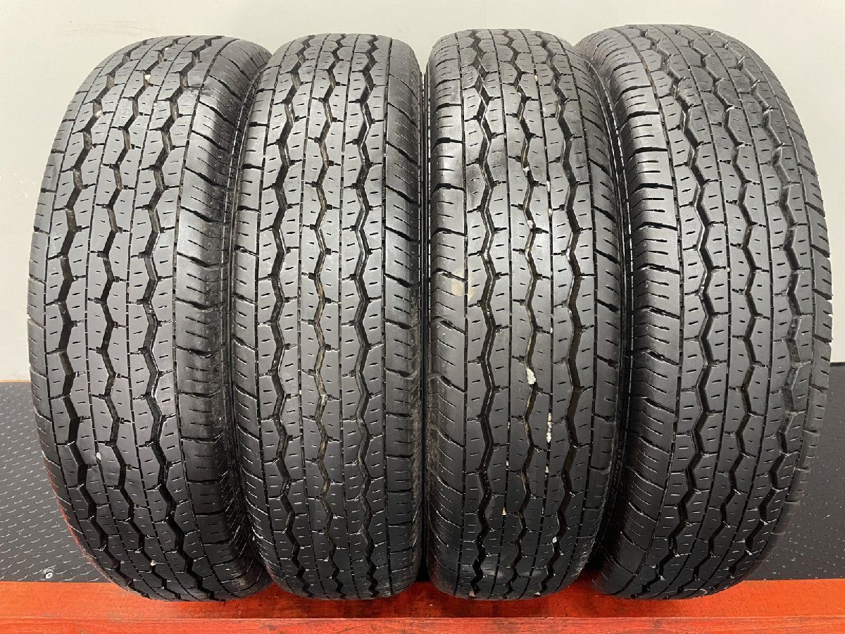 BS BRIDGESTONE RD-613 165R13LT 6PR 13インチ 夏タイヤ 4本 20年製 バリ溝 プロボックス サクシード等 STK010