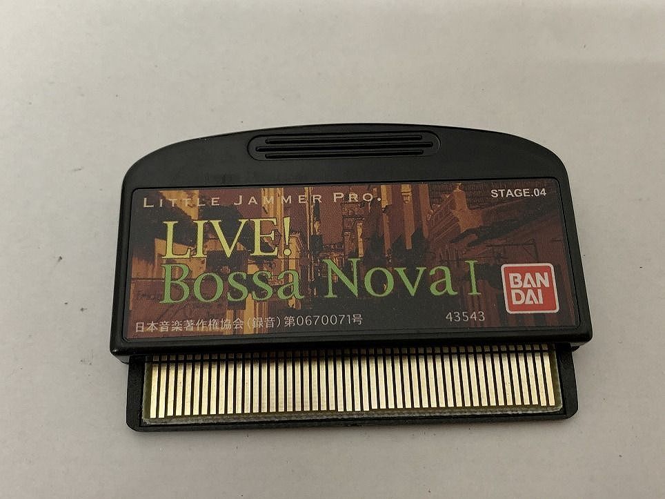 リトルジャマーLIVE！ボサノバ BANDAI バンダイ リトルジャマー PRO 専用カートリッジ LIVE