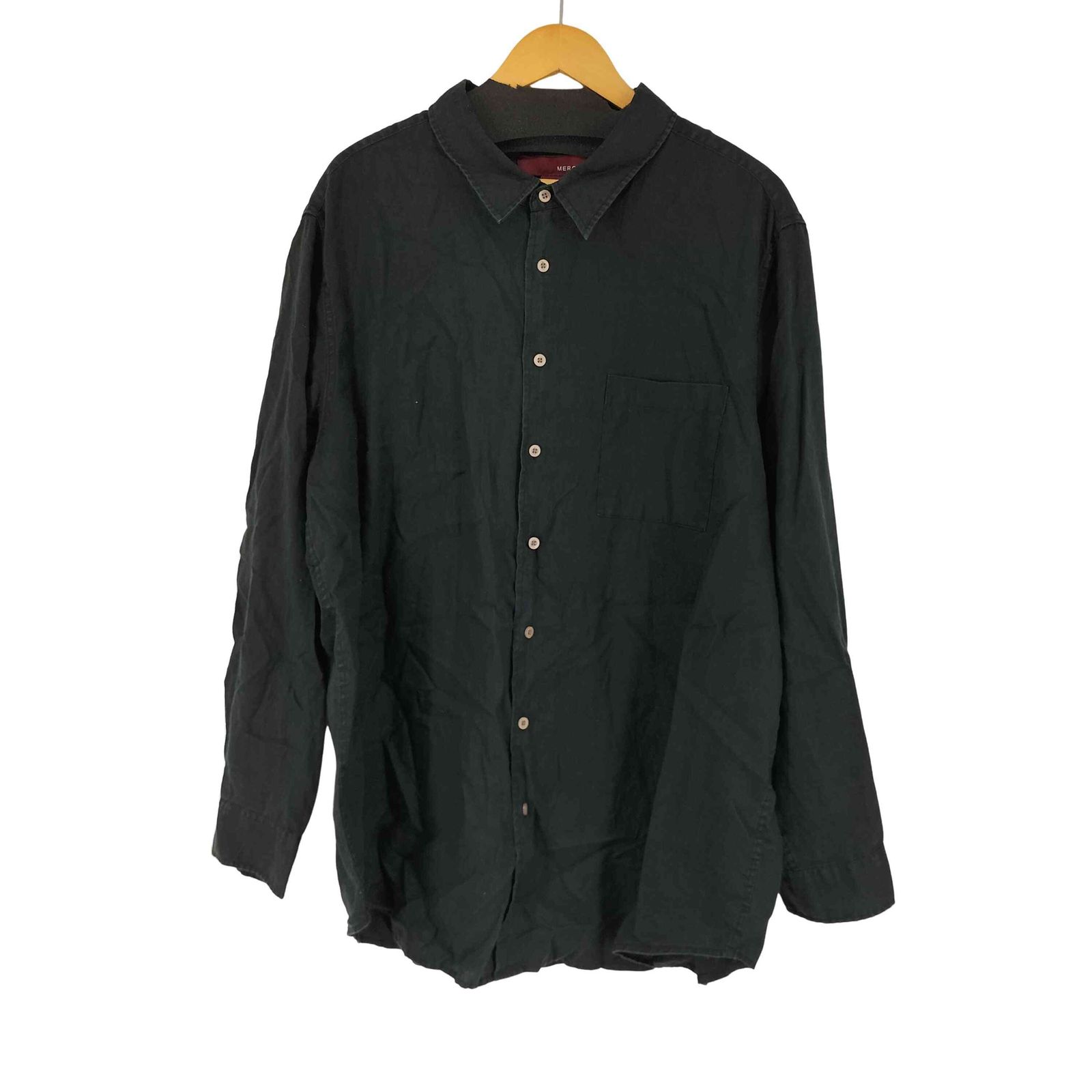 メローナ MERONA リネン100％ L/S シャツ メンズ JPN：XL 