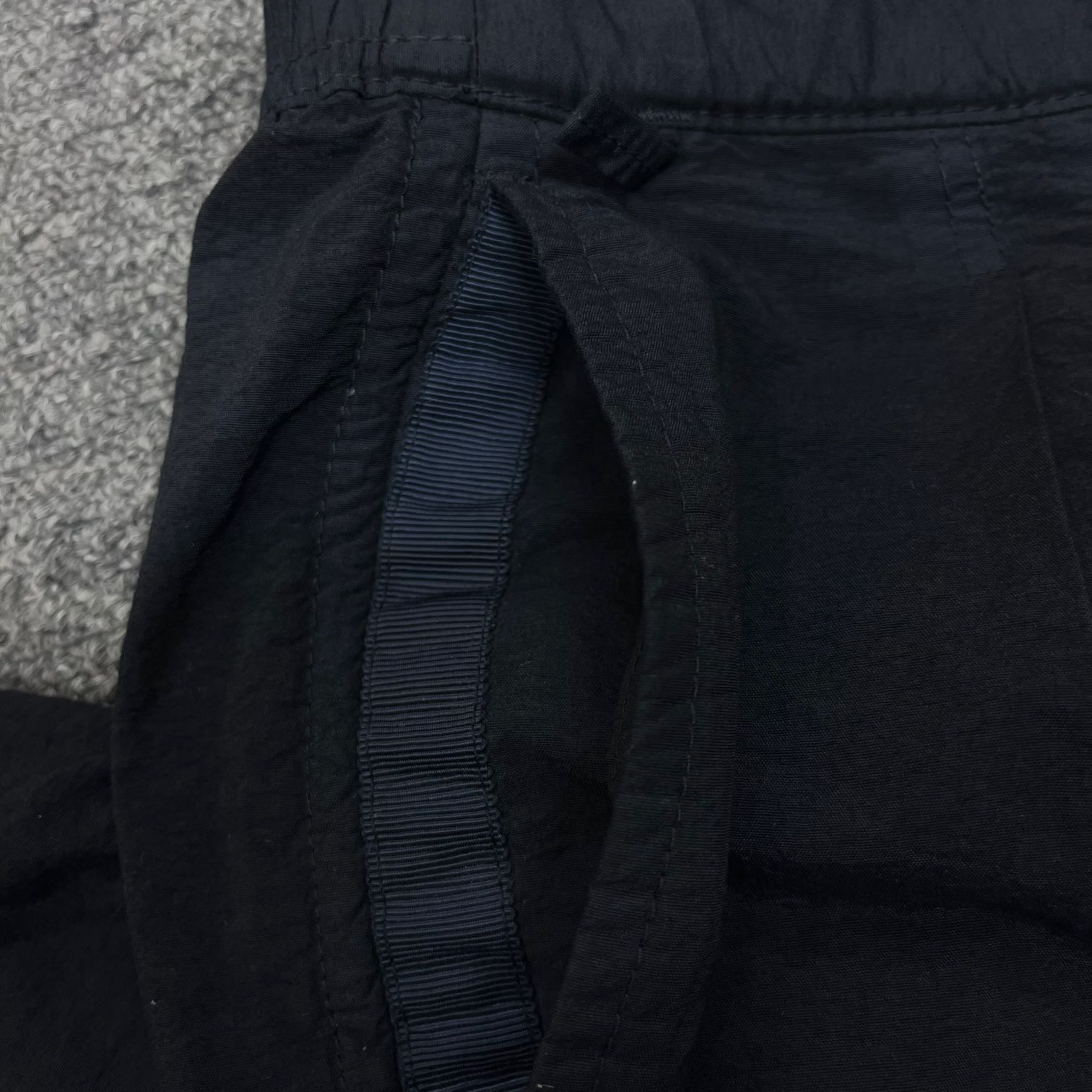 NONNATIVE 17SS FARMER EASY PANTS RELAX FIT NYLON TUSSAH OVERDYED