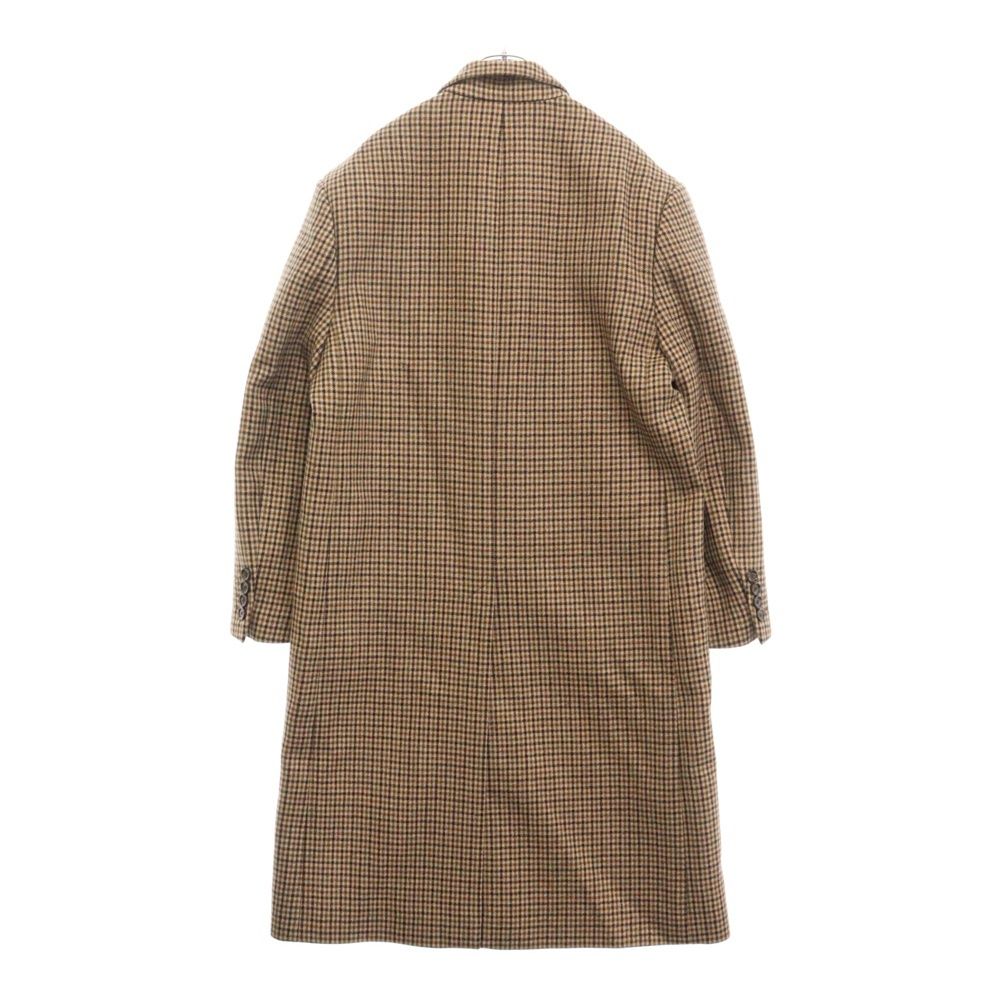 CELINE (セリーヌ) 21AW HIGH NECK COLLAR COAT IN HOUNDSTOOTH WOOL