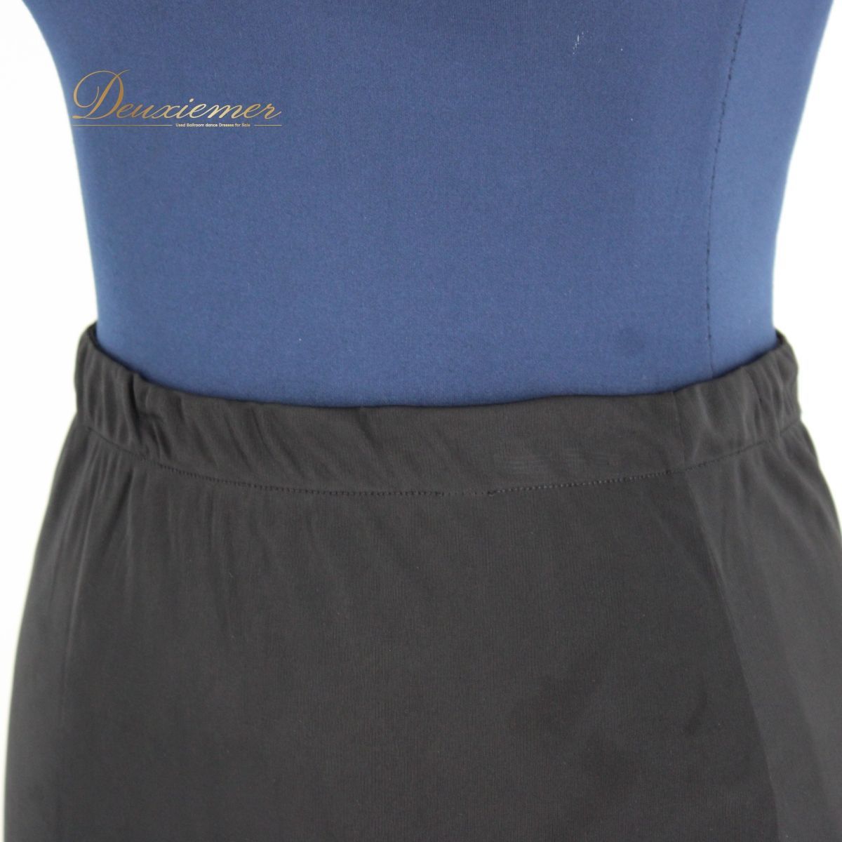【美品 社交ダンス衣装】スカート レッスンウェア allstyle 黒 シンプル 美品タグ付き 社交ダンス衣装】ブラック系 黒 スカート レッスン