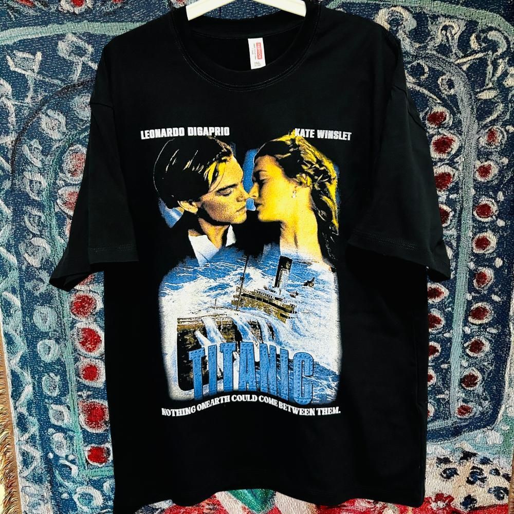 希少】 タイタニック ムービーT 古着 ヴィンテージ ホワイト 白 XL