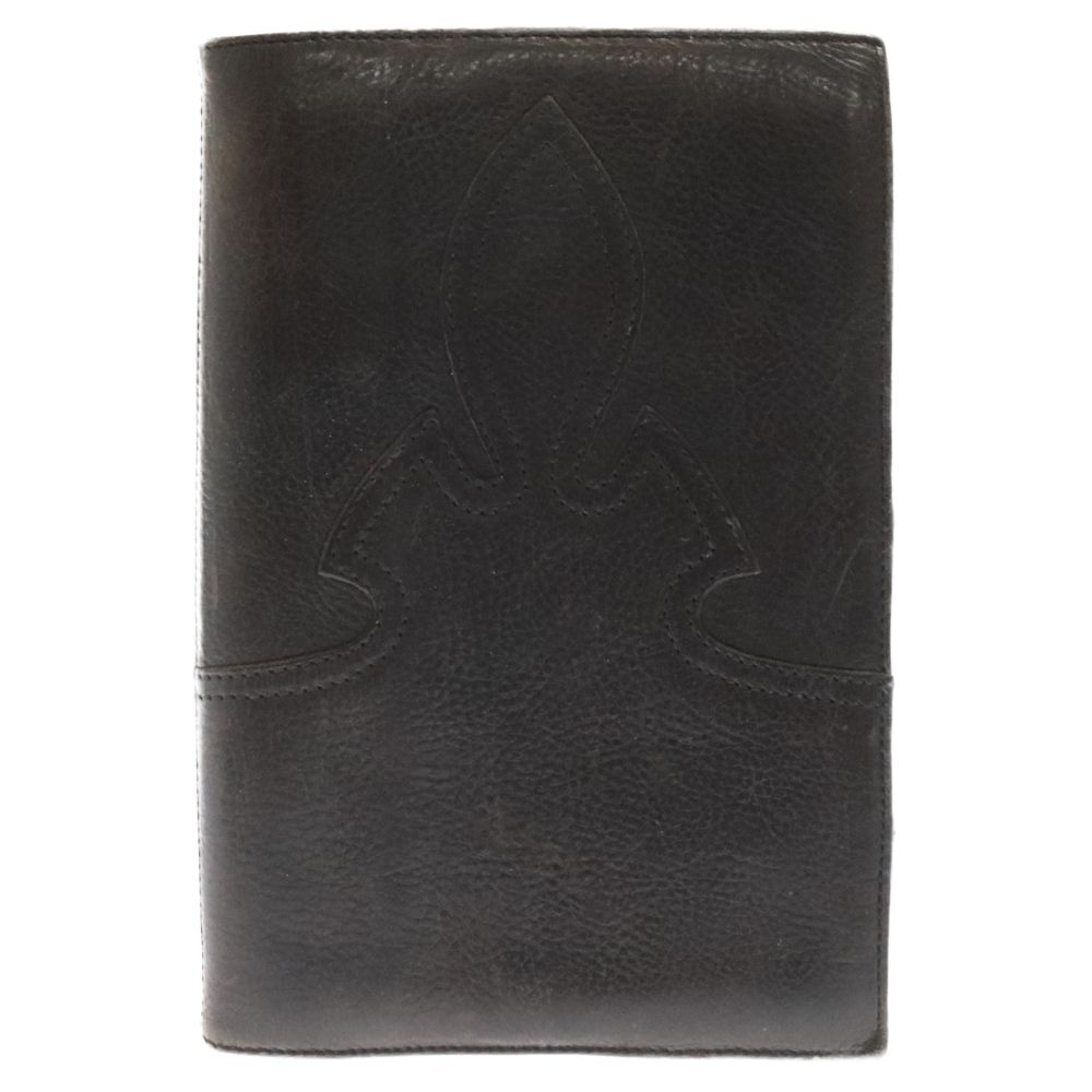 CHROME HEARTS (クロムハーツ) クロスパッチ付きチ レザー ブック