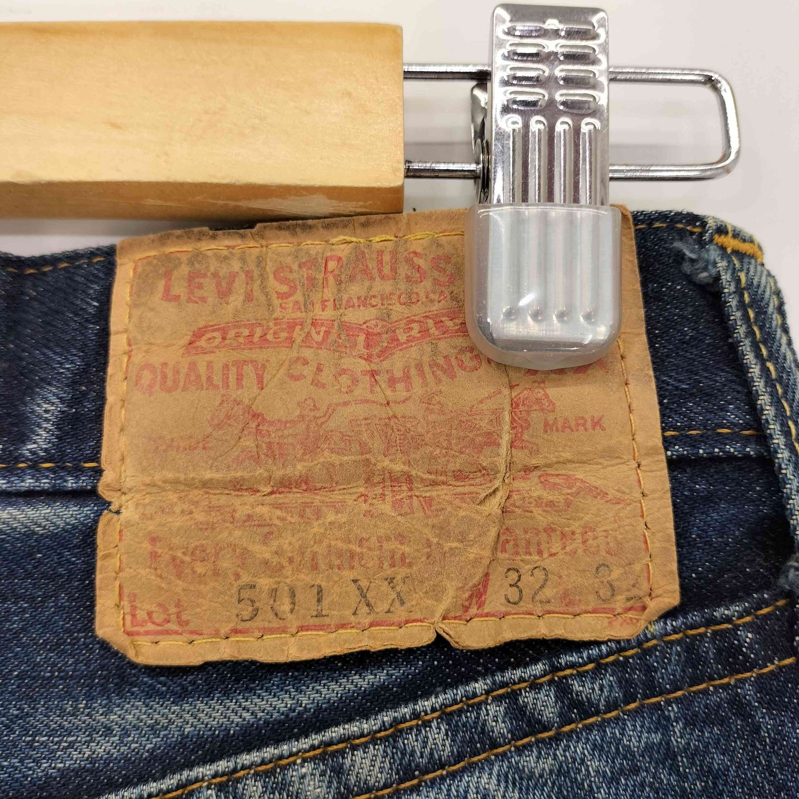 リーバイス Levis 90S 97年製 2月 ボタン裏555 バレンシア工場製 USA製 