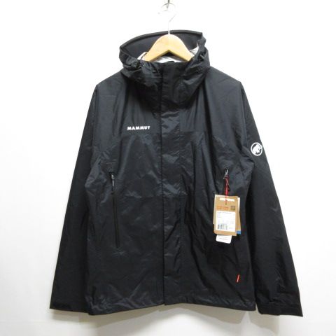 マムート MAMMUT 22SS Microlayer 2.0 HS Hooded Jack マイクロレイヤー フーデッド ジャケット M 黒  ブラック 1010-28651 収納袋付き タグ付き - メルカリ