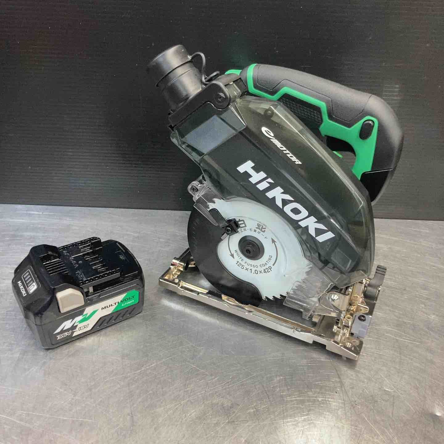 ハイコーキ HIKOKI 旧 日立工機 36V コードレス集じん丸のこ C3605DYB NN バッテリー付属 東大和店