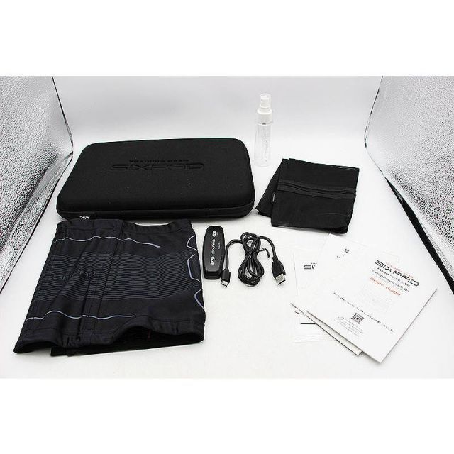△ ♪ MTG SIXPAD シックスパッド Powersuit Lite Abs パワースーツライトアブズ Sサイズ コントローラー付き