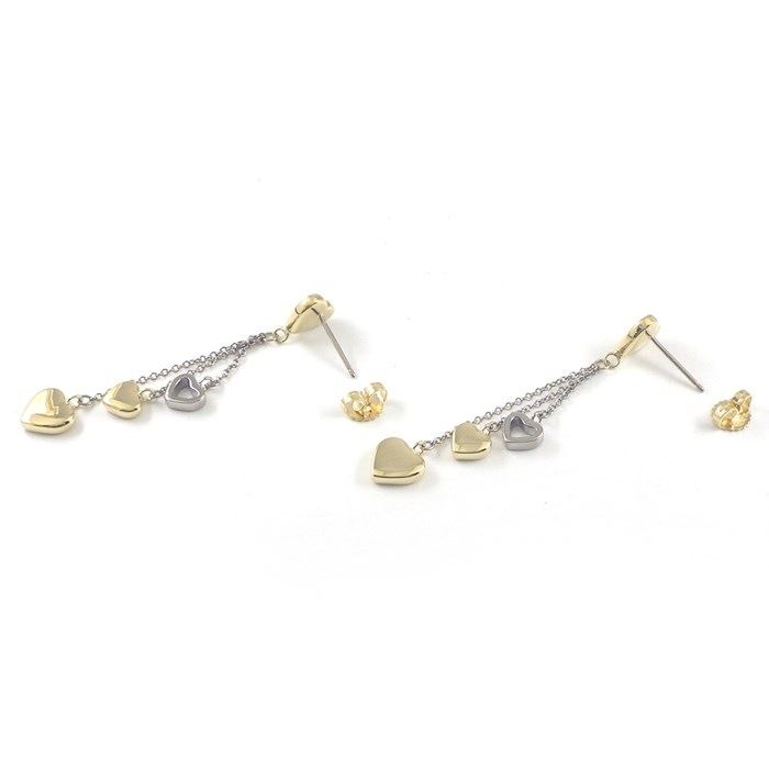 ティファニー Tiffany & Co. ピアス マルチハート ドロップ