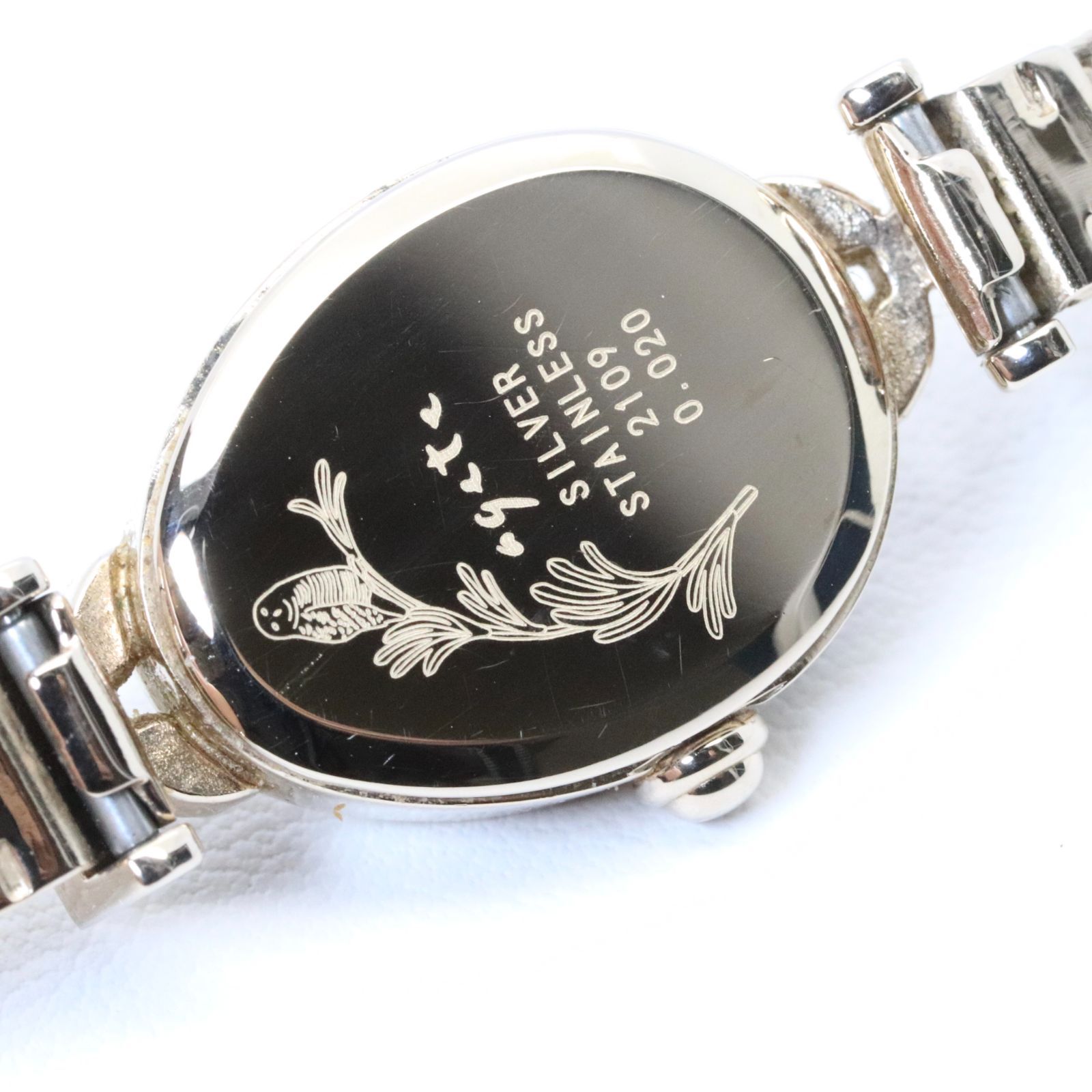 美品 アガット 2021年限定 ジュエリーウォッチ 時計 パール/24-1840