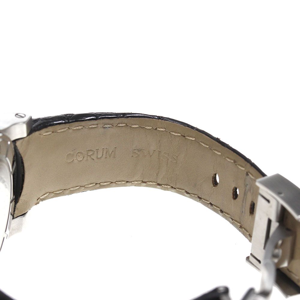 コルム CORUM 02.0013 ロムルス ラージデイト PGベゼル スモールセコンド 自動巻き メンズ美品_745904 コルム CORUM 02.0013 ロムルス ラージデイト PGベゼル スモールセコンド 自動巻き メンズ 美品 _745904