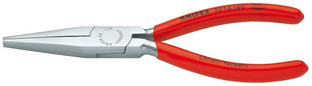 クニペックス(KNIPEX)ロングノーズプライヤー140mmクロームメッキ 3013-140