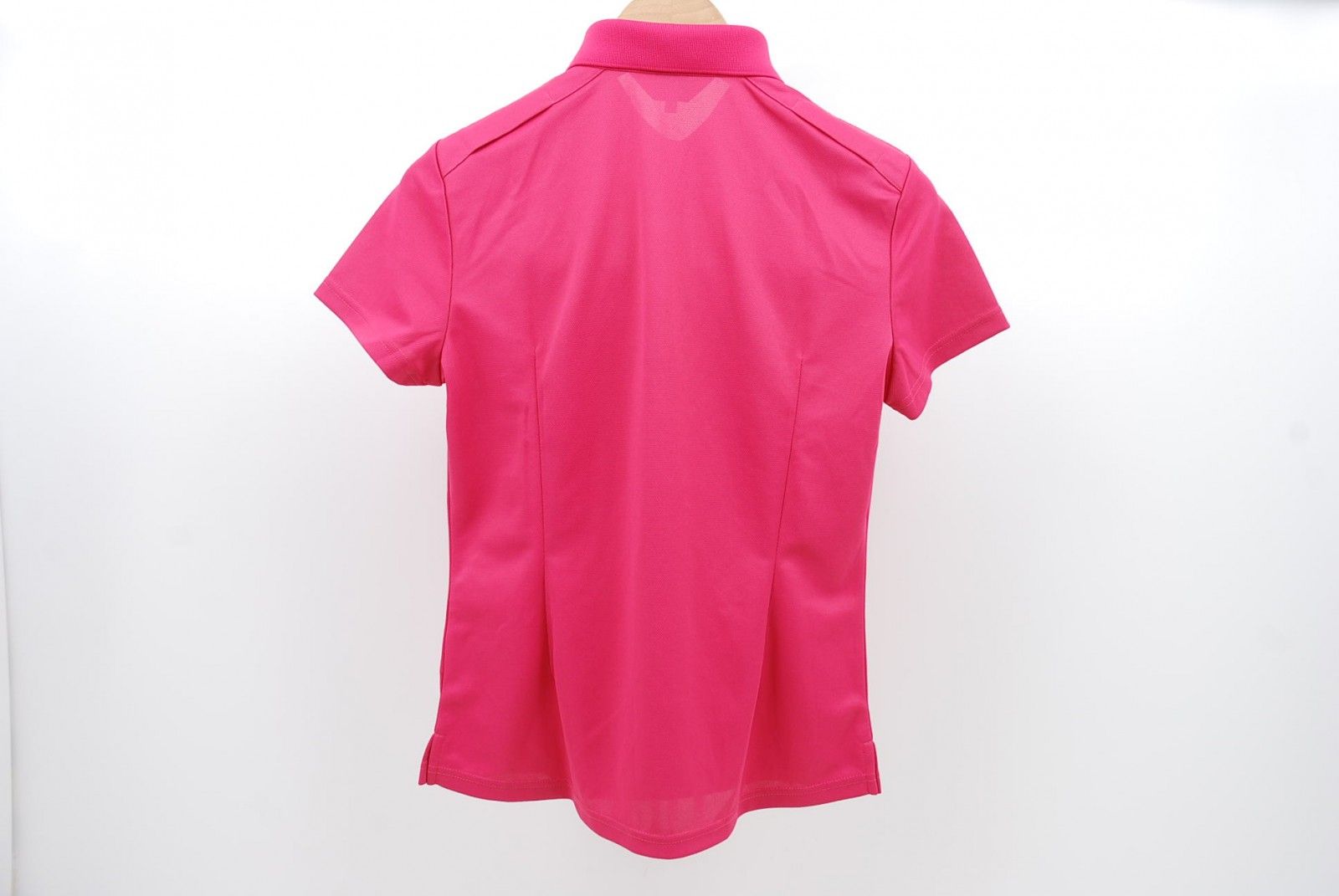 ランバンスポール 配色 ポロシャツ M 38 ピンク 白 黒 半袖シャツ