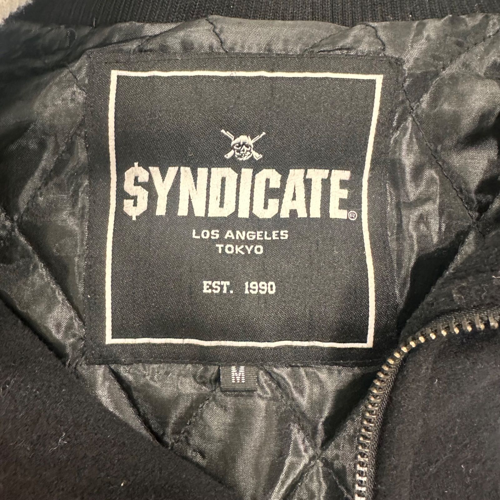 70】希少 RHYME SYNDICATE ライムシンジゲート 限定スタジャン