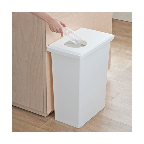 まとめ 新輝合成 ユニードロック＆プッシュ 45L ホワイト DS-988-145-8 1台 ×5セット