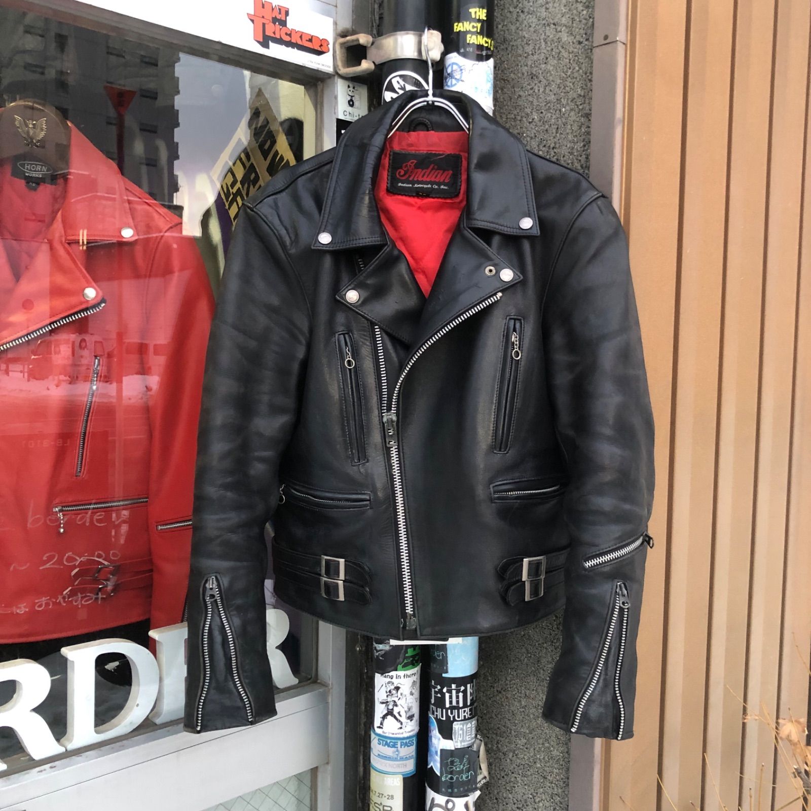 36インチ(メンズMサイズ) Indian Motocycle Cow Leather Riders Jacket