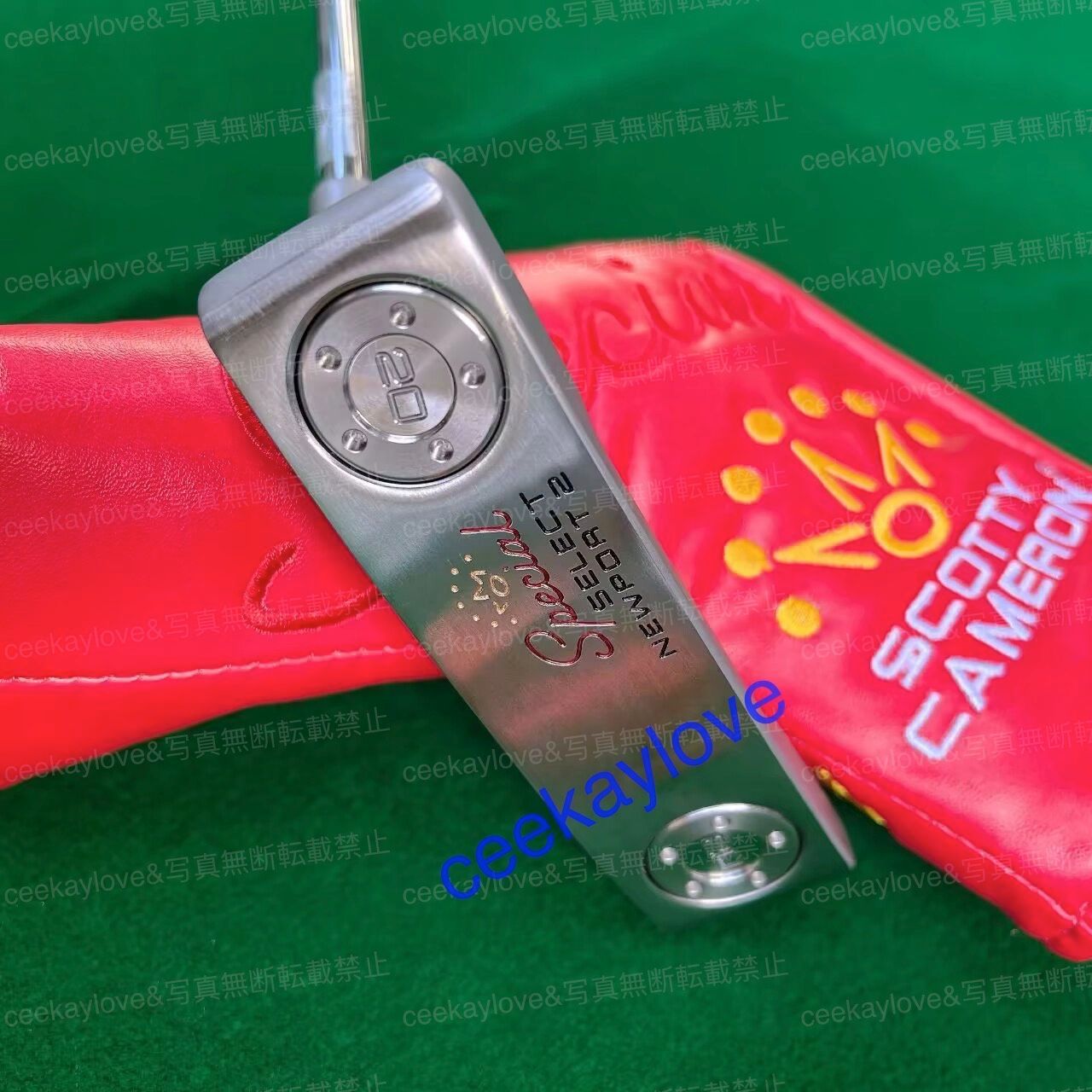 34インチ スコッティ キャメロン タイトリスト ゴルフパター 美品