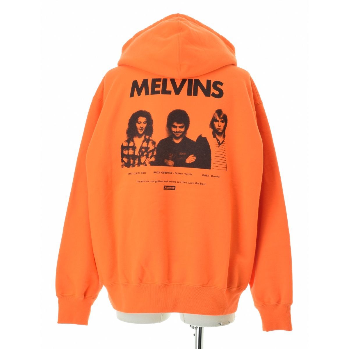 S【SUPREME】24SS Melvins Hooded Sweatshirt Orangeスウェット