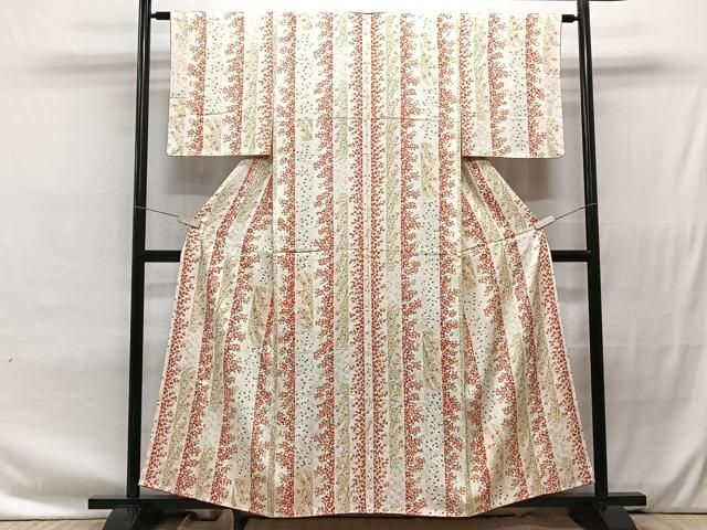 平和屋着物□上質な小紋 花間道 正絹 逸品 未使用 CAAU3688xi - メルカリ 