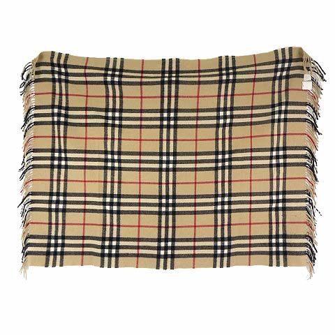 バーバリー BURBERRY ストール ブランケット ハーフケット