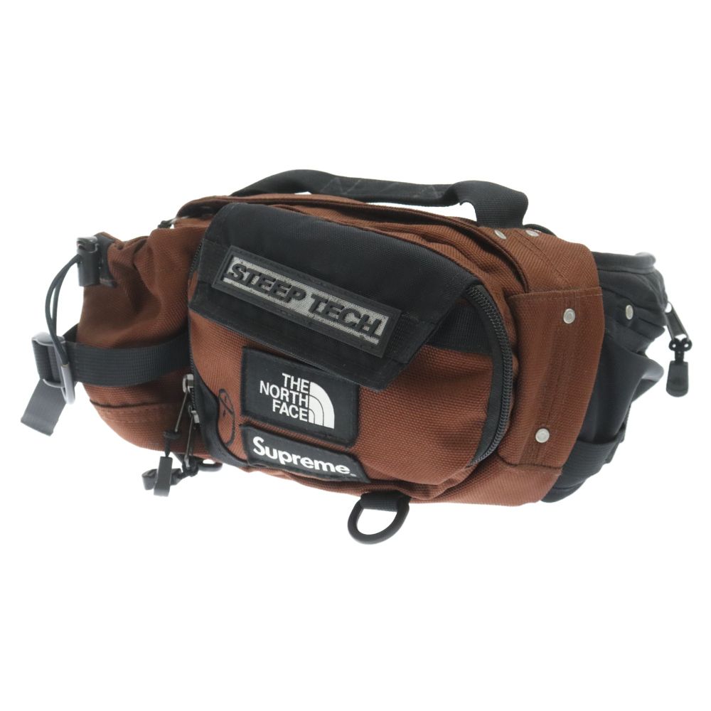 Supreme シュプリーム THE NORTH FACE ノースフェイス 22AW NM82291I ×THE NORTH FACE Steep Tech Waist Bag スティープテック ウエストバッグ ダークオーク ウエストポーチ ブラウン系【新古品】【未使用】【中古】 SUPREME (シュプリーム) 22AW×THE NORTH FACE Steep Tech Waist Bag×ザ