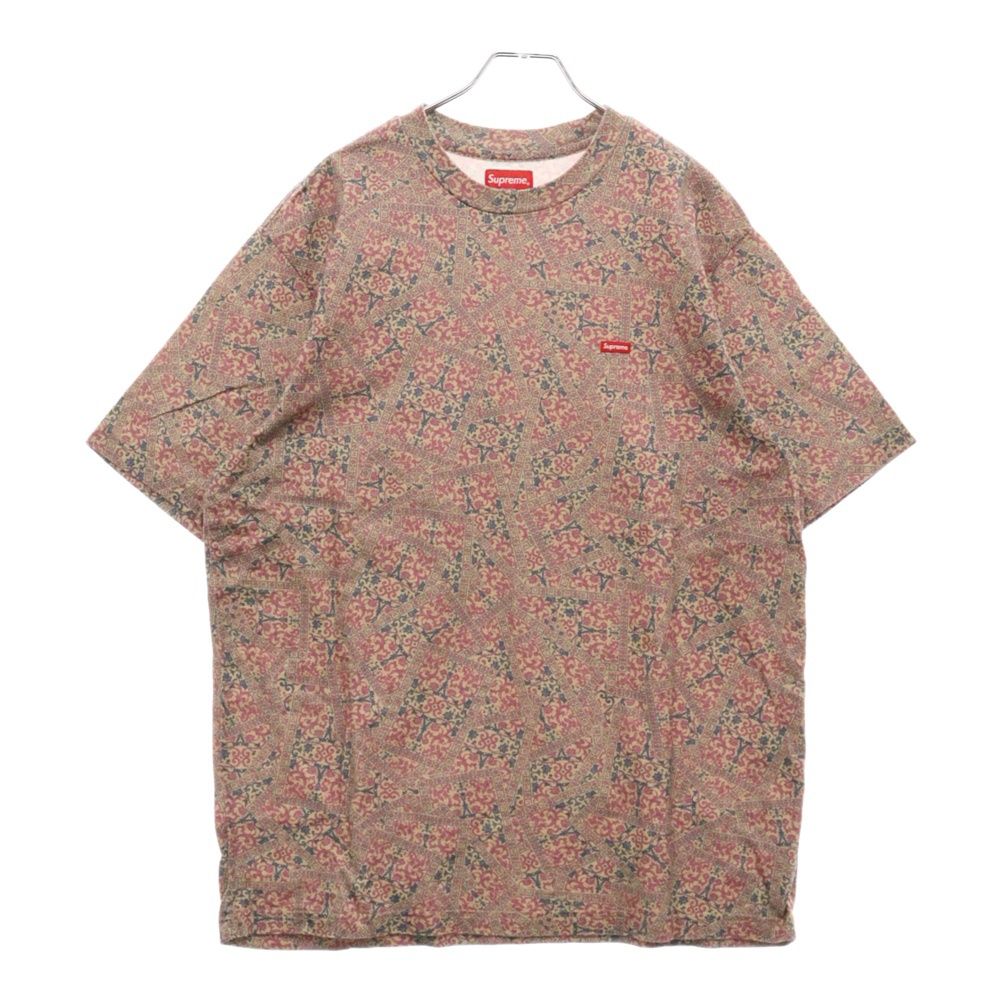 SUPREME (シュプリーム) 21AW Floral Cards Small Box Tee フローラル  