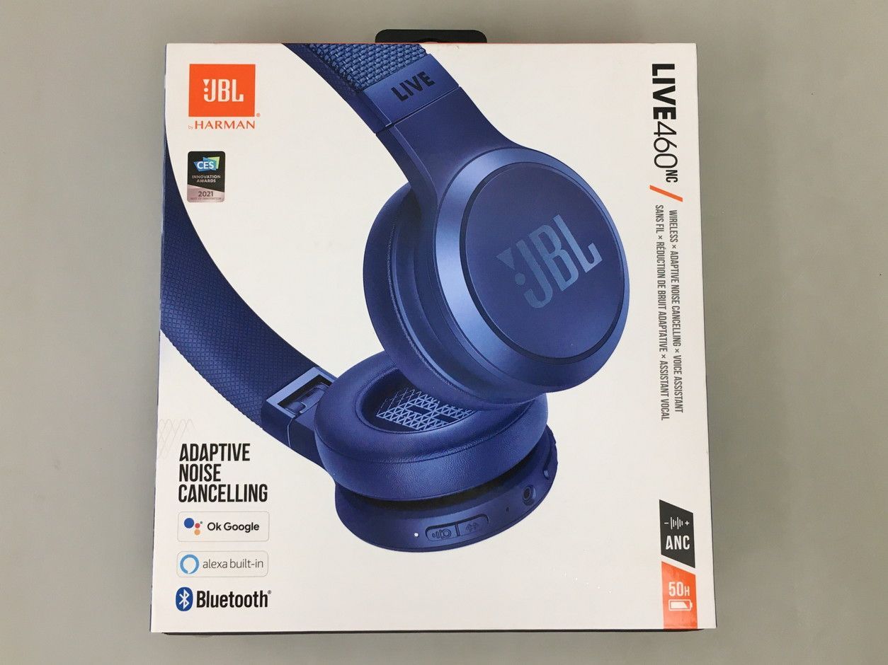 ☆JBL☆by HARMAN☆LIVE460NC☆ブルー☆ワイヤレスヘッドホン☆JBL