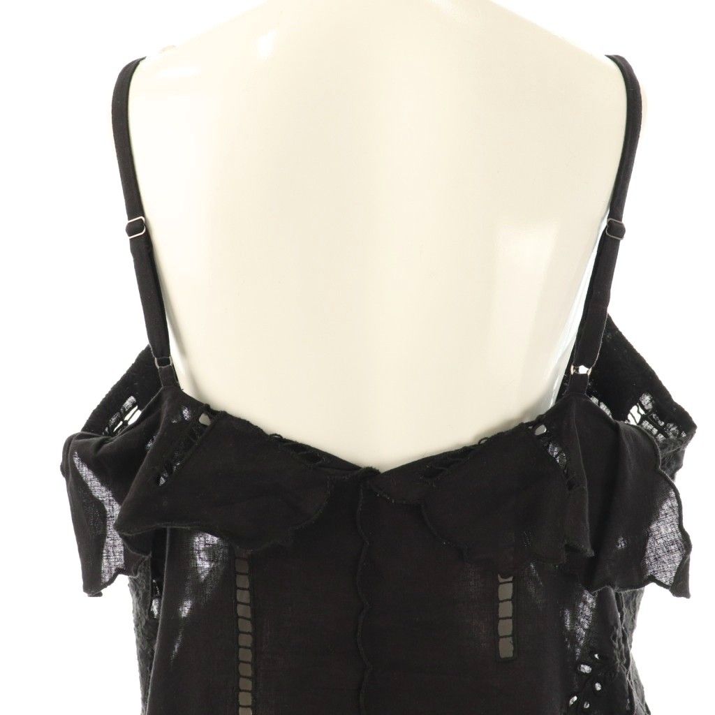 AW カットワーククロスブラウス