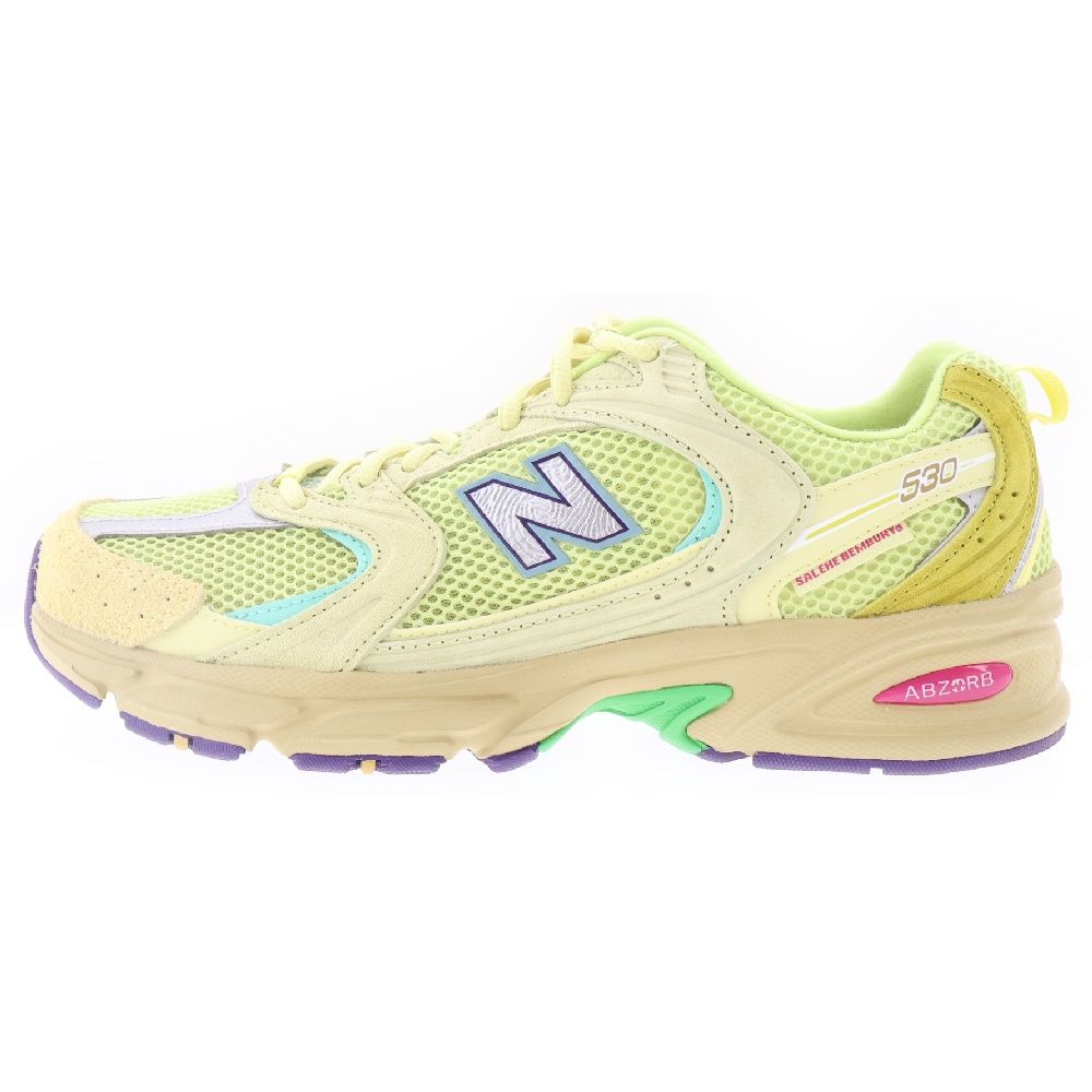 New Balance (ニューバランス) ×Salehe Bembury MR530PR サレヘ ベンバリー ローカットスニーカー ランニングシューズ イエロー US8.5/26.5cm