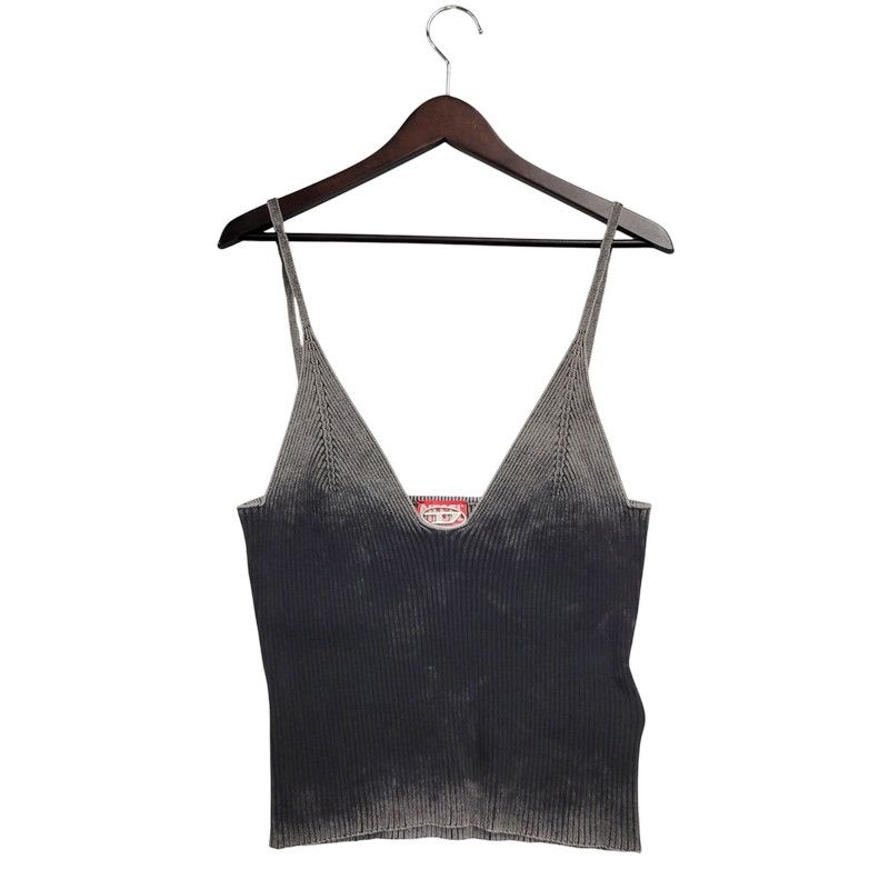 DIESEL ディーゼル M-LAILA RIBBED KNIT FADED CAMISOLE A14842 キャミソール トップス 168-250618-as-28-izu