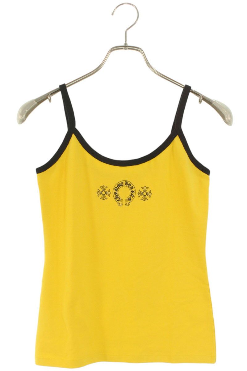 クロムハーツ ホースシューロゴプリントキャミソール レディース M