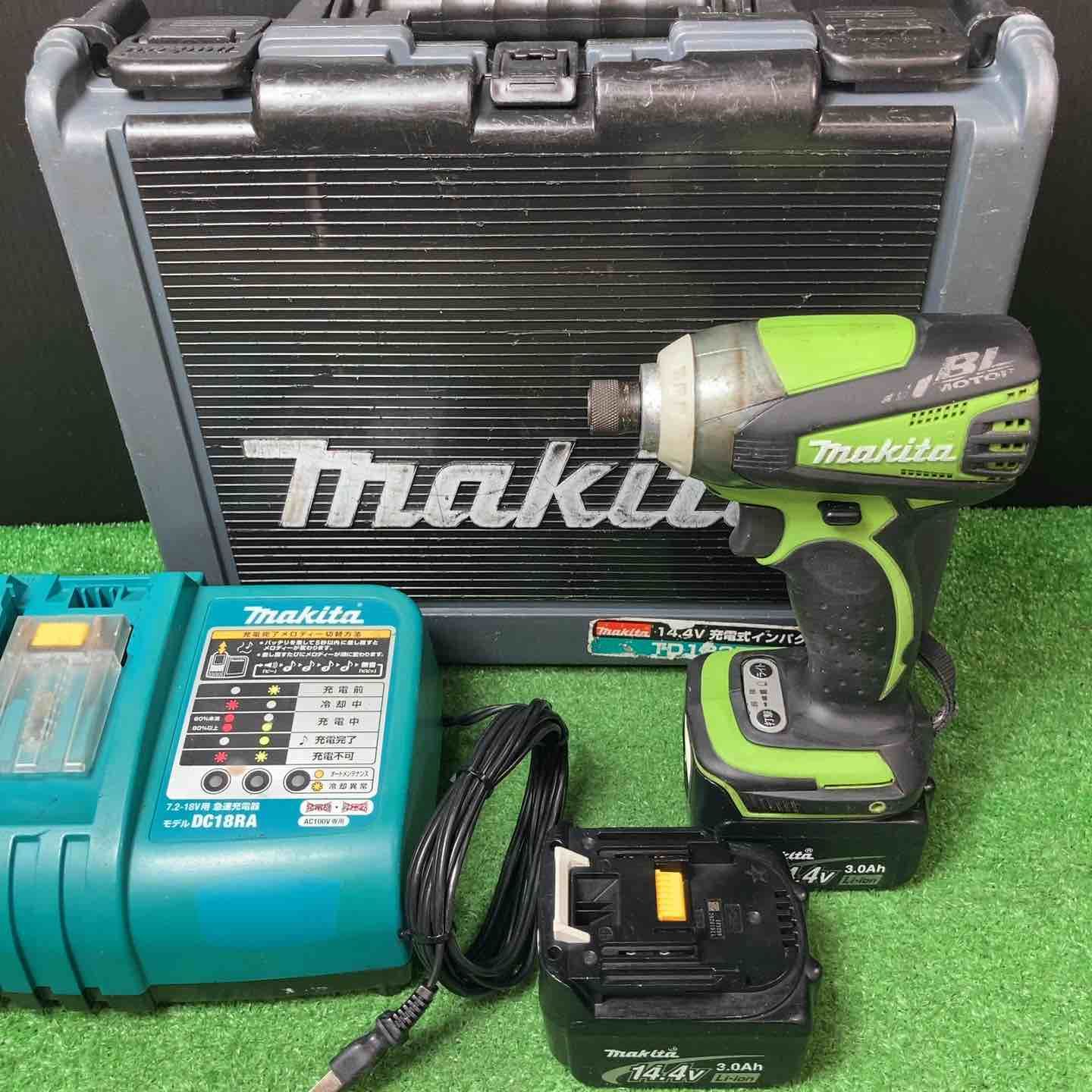 □ makita インパクトドライバー TD133DRFXL □ TD133DRFX 14.4V充電式インパクトドライバ(ブラシレス) 1台 マキタ