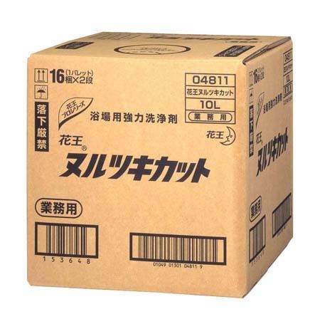花王 ヌルツキカット １０Ｌ 浴場用強力洗剤 ZNL03