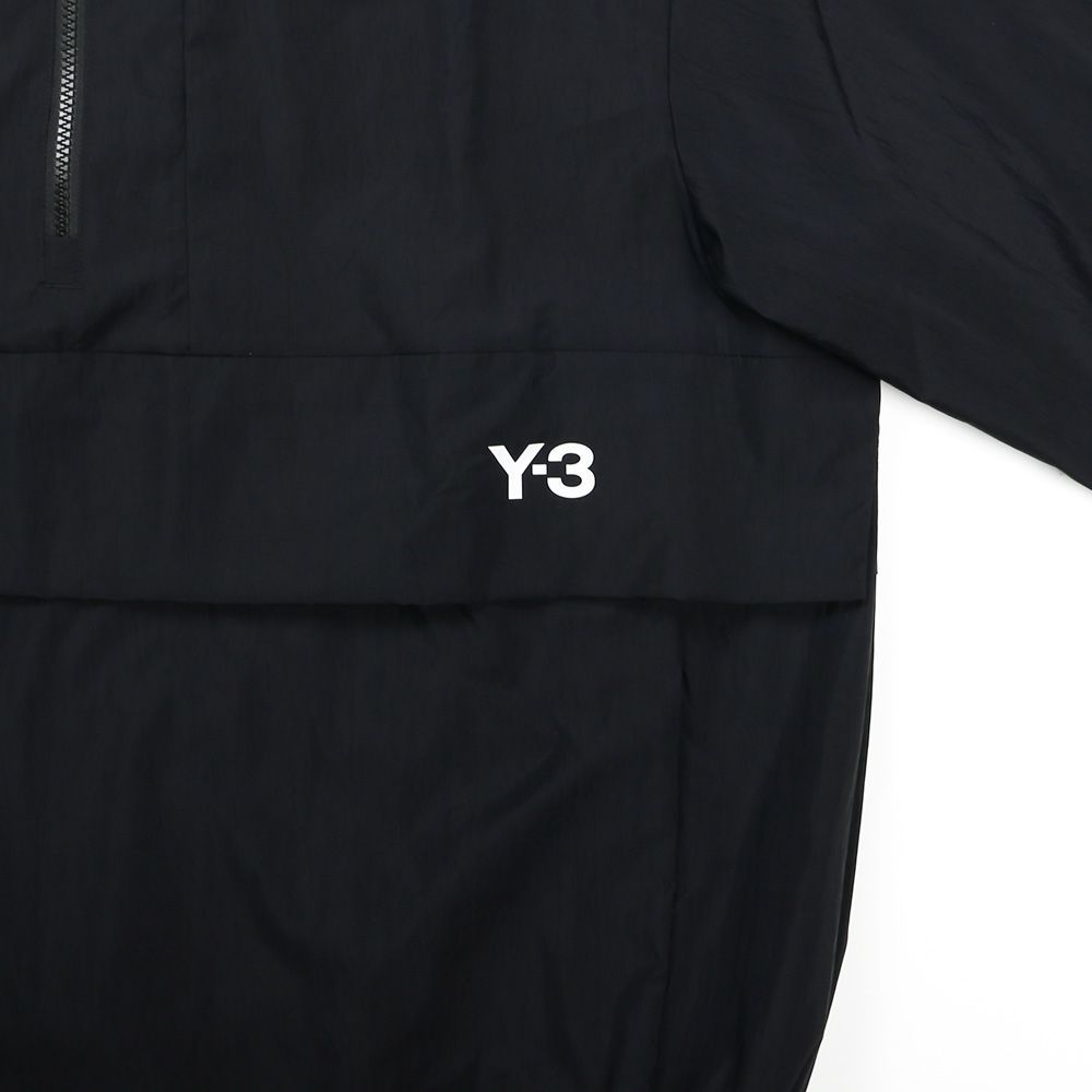 【国内正規品】【Y-3/ワイスリー】3S NYL HZ - BLACK / ナイロン ハーフジップジャケット / JD9796【ユニセックス】【送料無料】