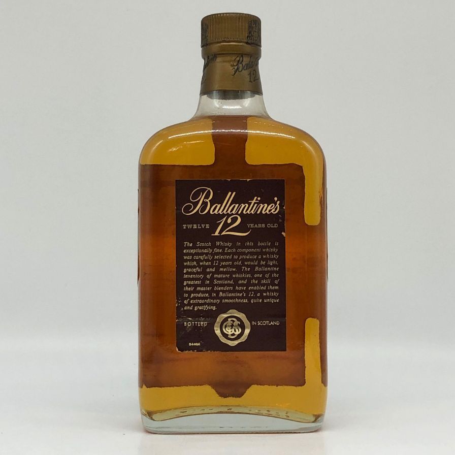 Ballantines 12年　ベリーオールド 3本 バランタイン Ballantines 12年 ベリーオールド ゴールド