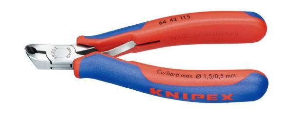 クニペックス KNIPEX 6442-115 エレクトロニクスエンドカッティングニッパー