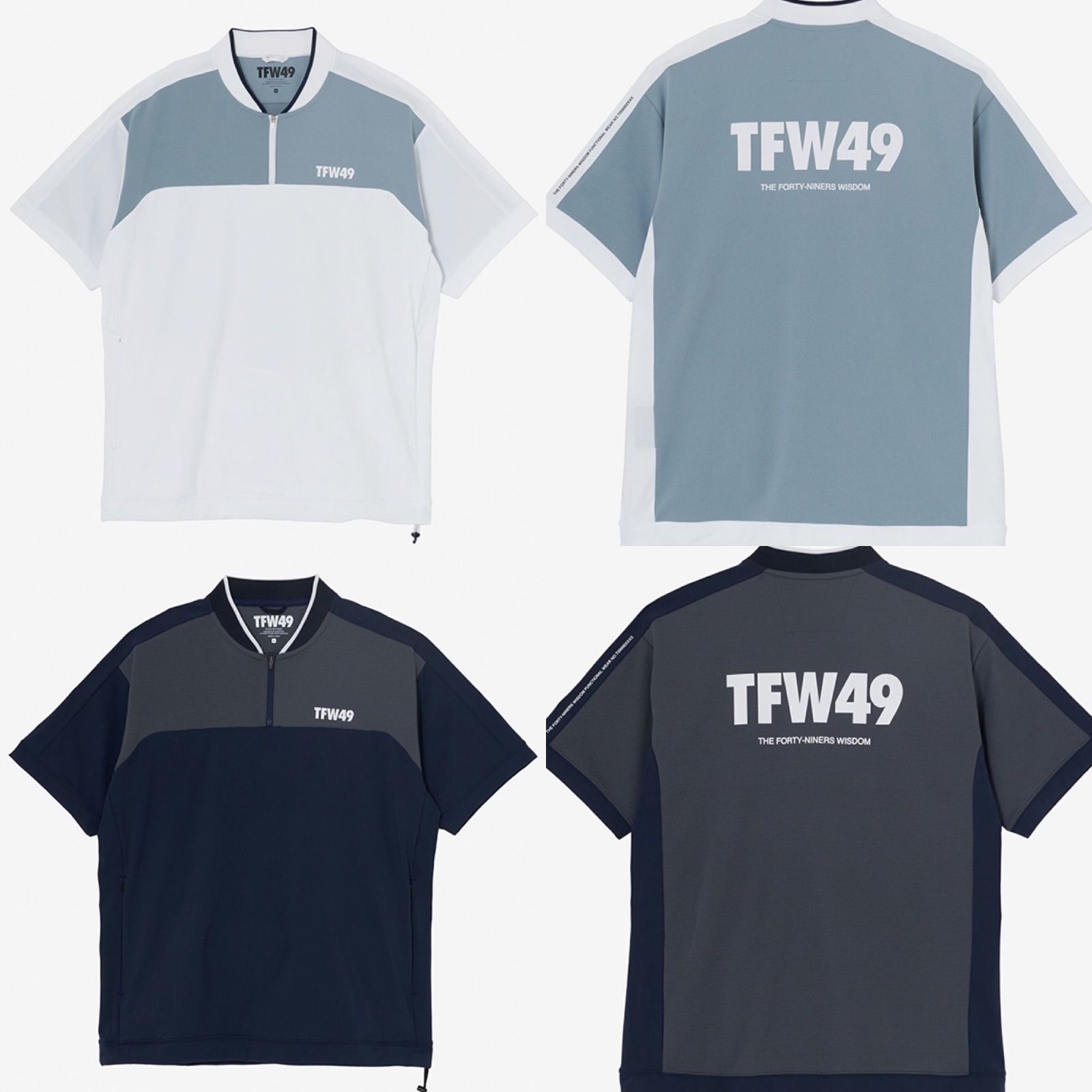 メンズウェア TFW49 RELAX COLLARLESS HALFZIP TFW49 2024 A/W RELAX COLLARLESS HALFZIP POLO Mサイズ‼️ - メルカリ