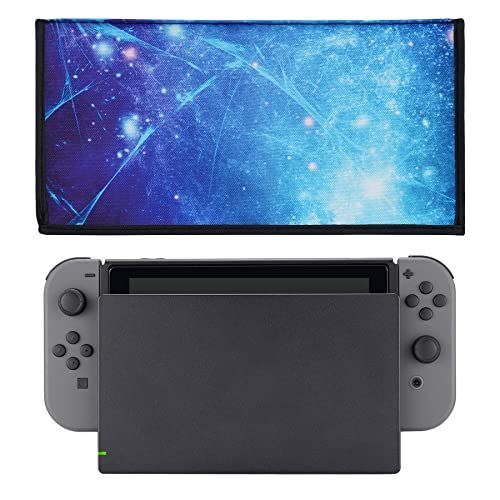 ブルーネビュラ PlayVital Nintendo Switch u0026 Switch有機elモデルに対応用ナイロン製ダストカバー、柔らかくてきれいなダストカバー、傷と水を防ぐカバースリーブブルーネビュラ