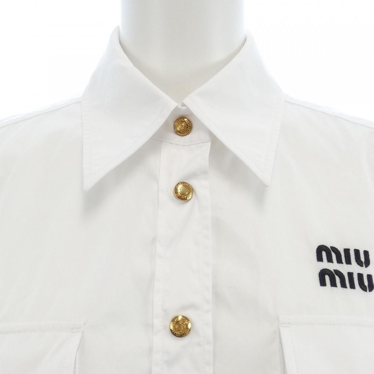 ミュウミュウ MIU MIU S／Sシャツ ミュウミュウ MIU MIU S/Sシャツ - メルカリ