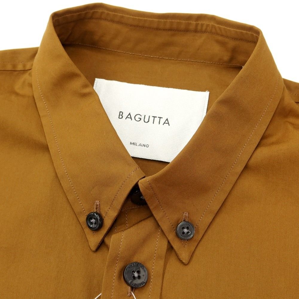 新品】バグッタ Bagutta コットン ボタンダウン シャツブルゾン