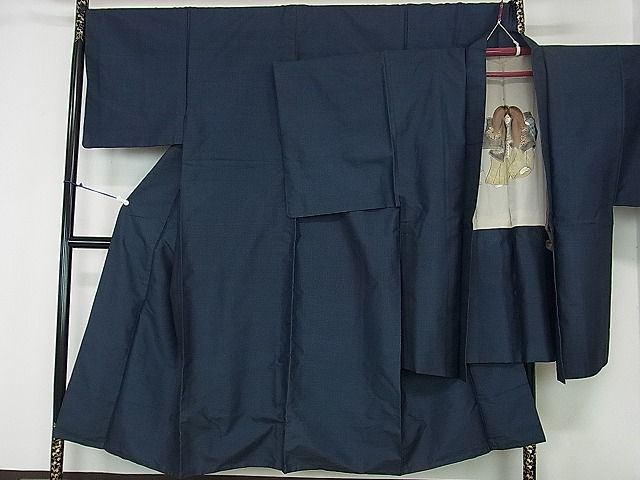 平和屋2男性　本場大島紬　アンサンブル　90亀甲　総詰め　逸品　DAAF3355sf