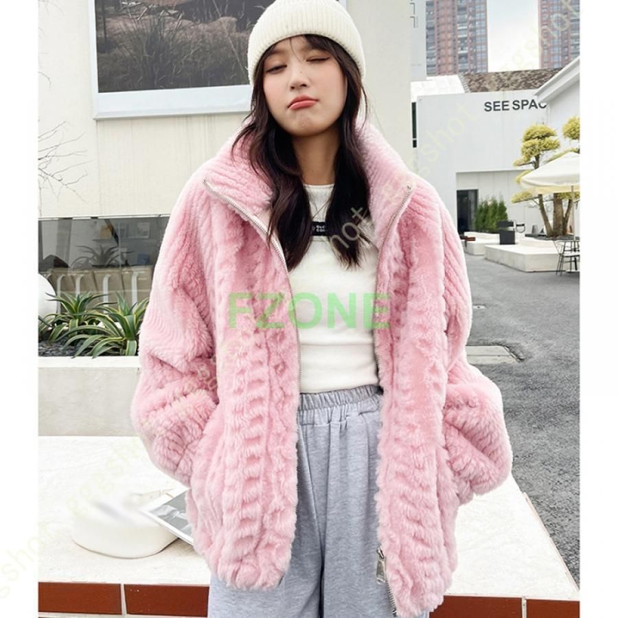 ボアジャケット レディース ボアコート アウター ボアブルゾン もこもこ 防寒コート 立ち襟 カジュアル 冬服 ゆったり アウトドア 暖かい