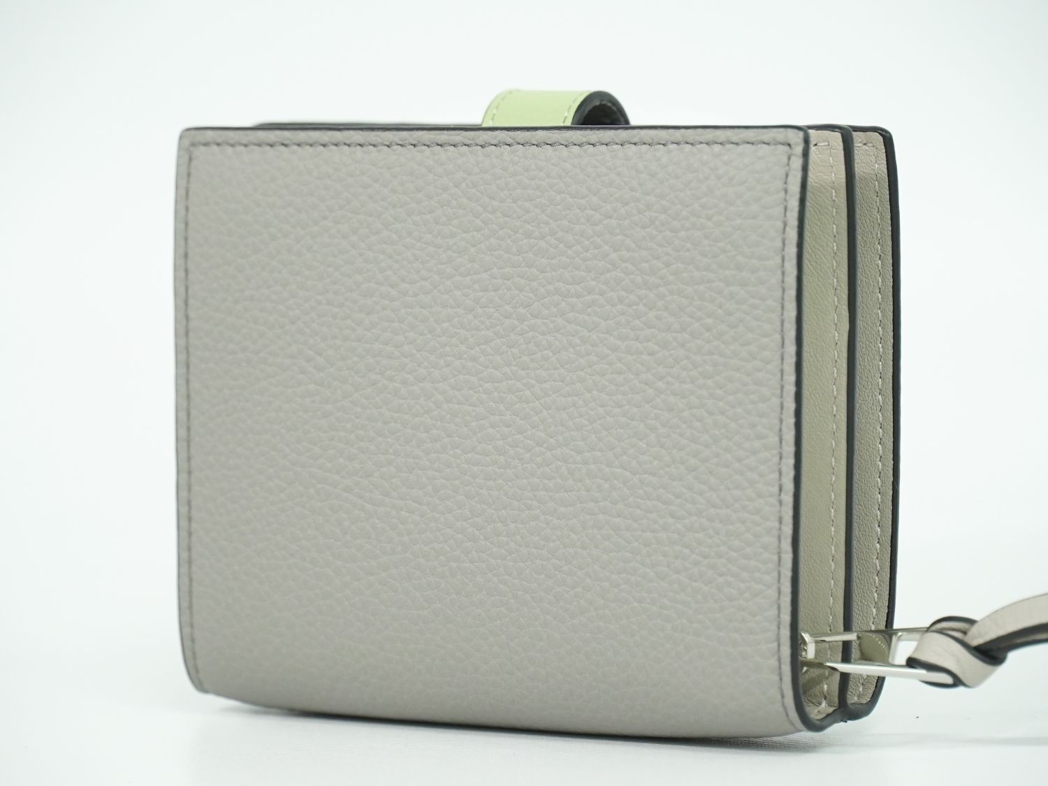 本物 ロエベ LOEWE レザー 二つ折り 折財布 コンパクトウォレット  