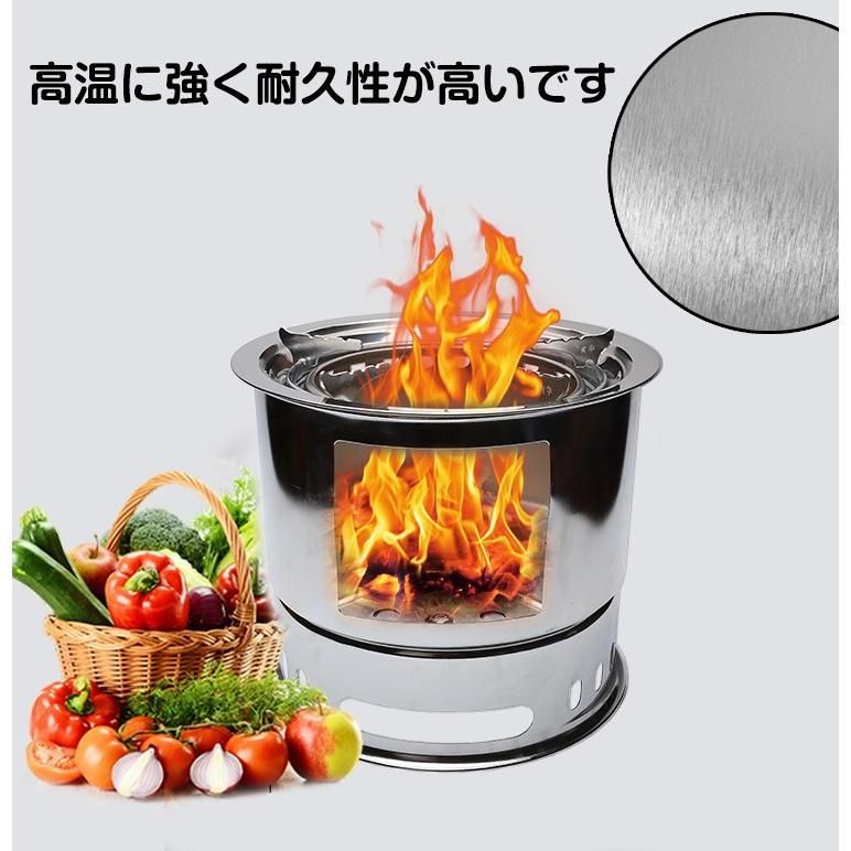 マルチコンロ 薪ストーブ 焚火台 バーベキューコンロ