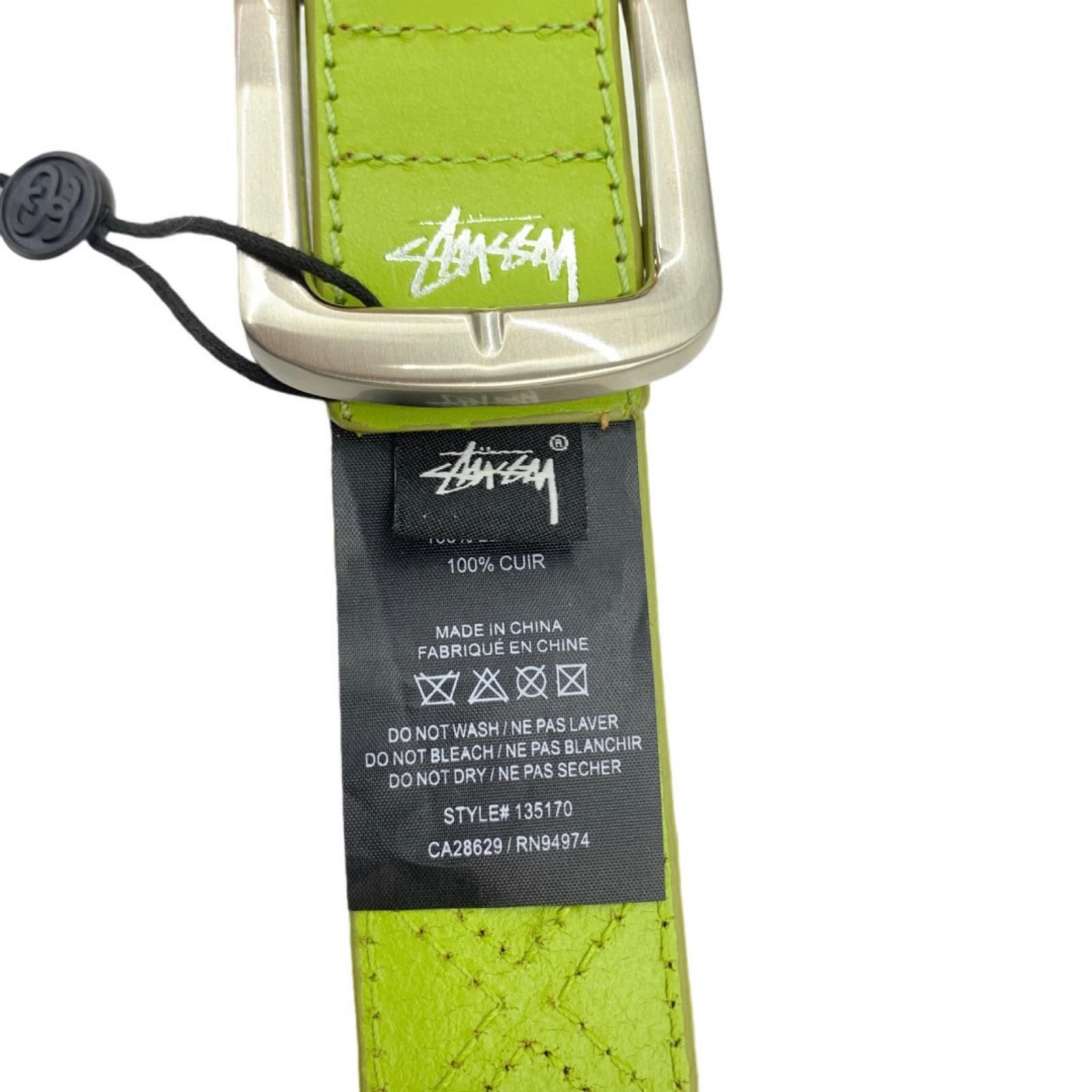 物流センター】 中古 STUSSY | ステューシー ベルト Argyle Stitch