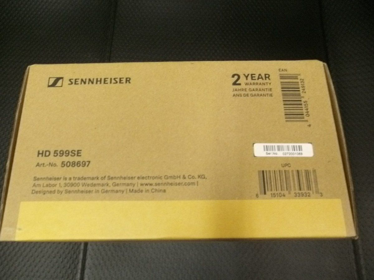 未使用 未開封品 SENNHEISER ゼンハイザー 有線 開放型 ヘッドホン