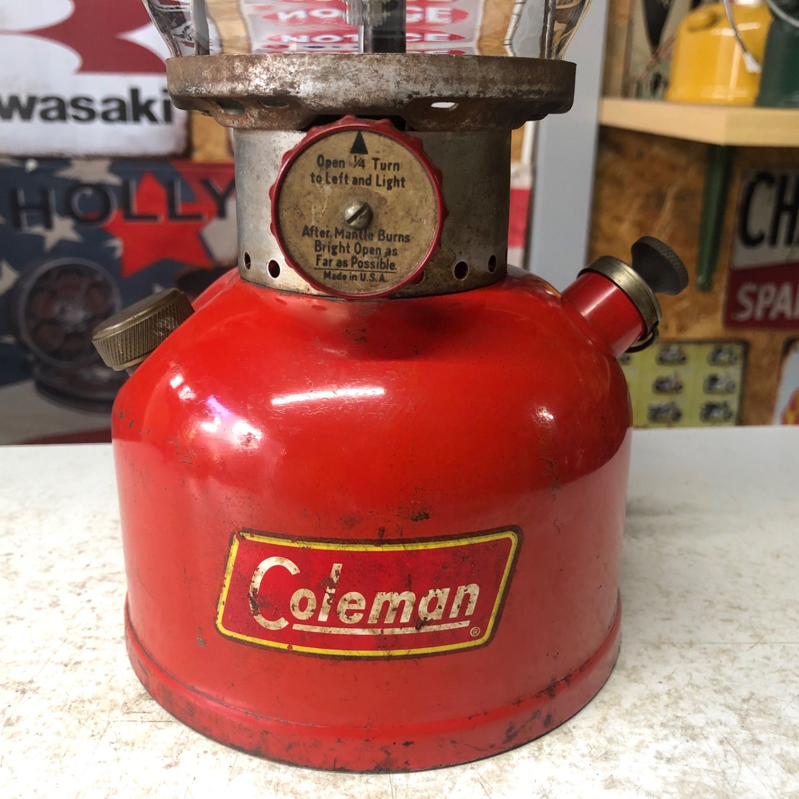 1959年12月 コールマン 200A ランタン イエローボーダー - メルカリ