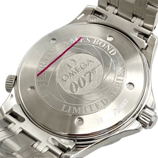 OMEGA オメガ シーマスター プロフェッショナル 007 ジェームズ・ボンド 世界10007本限定 SS 自動巻き ネイビー 2537 8000