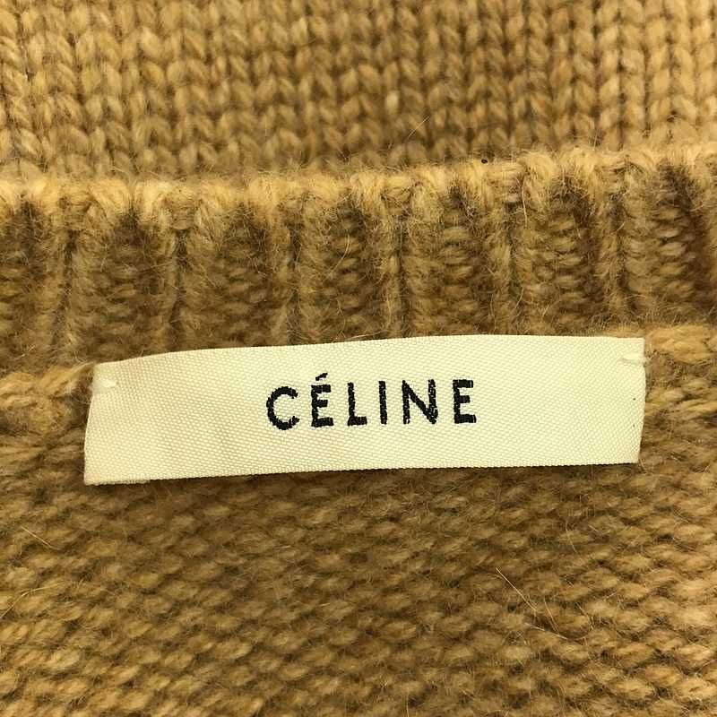 CELINE / セリーヌ | フィービー期 カシミヤ チャンキーニット | XS